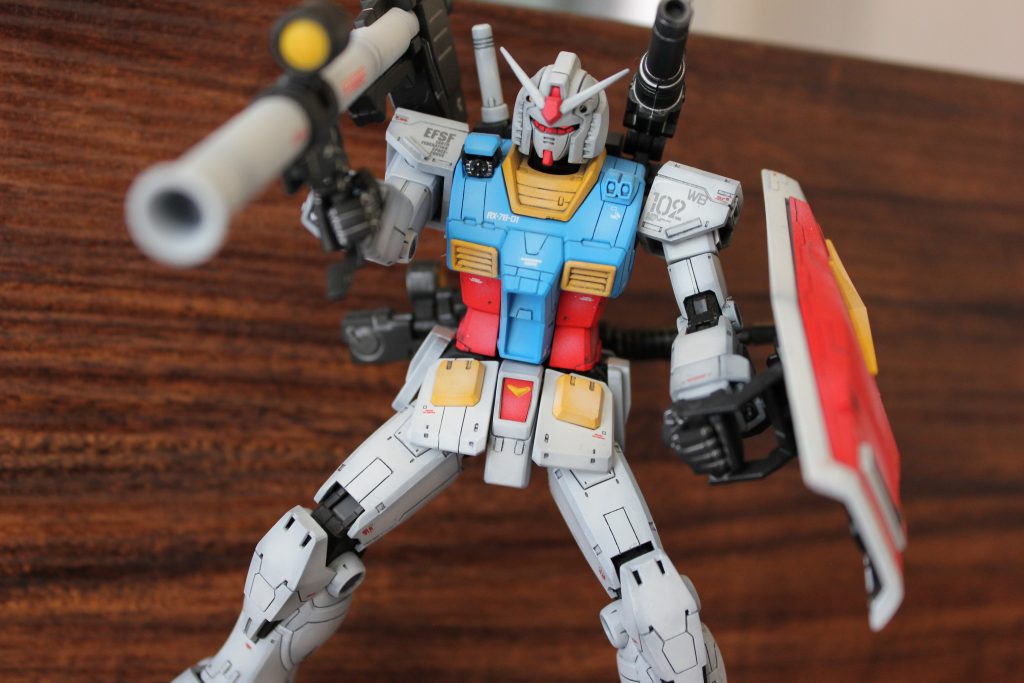 HG ガンダム　オリジン–2枚目/制作者：ホットケーキ