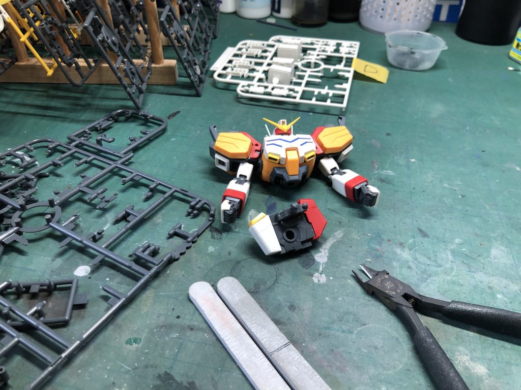 仮組３日ほどかかってます。