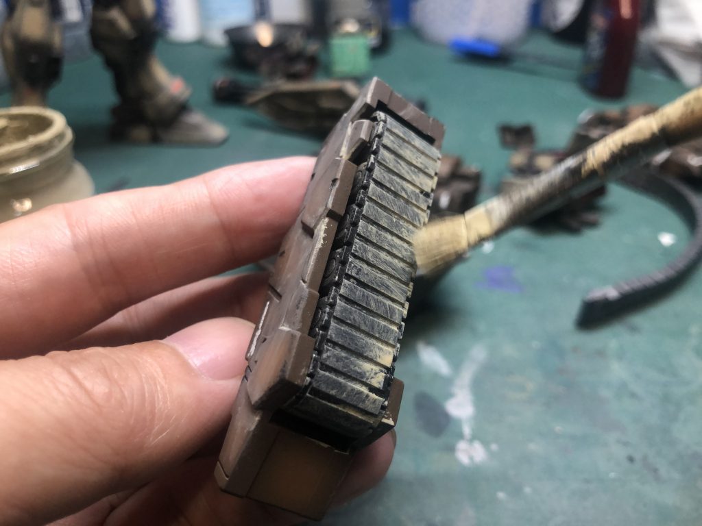 ウェザリングペーストを久しぶりに使用！