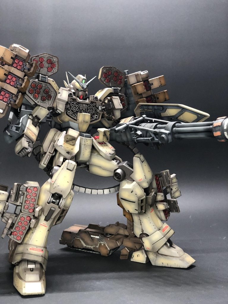 ヘビーアームズ　イーゲル装備　砂漠カラー–3枚目/制作者：アヒル