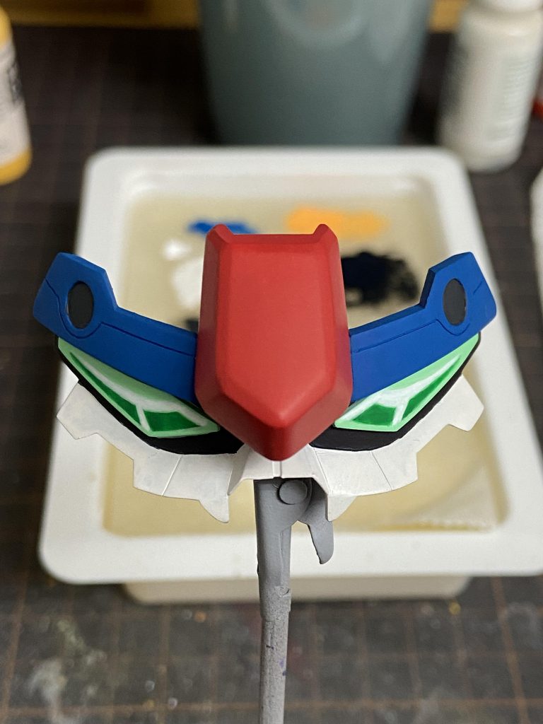 ここだけアニメ塗りっぽくしてみました。