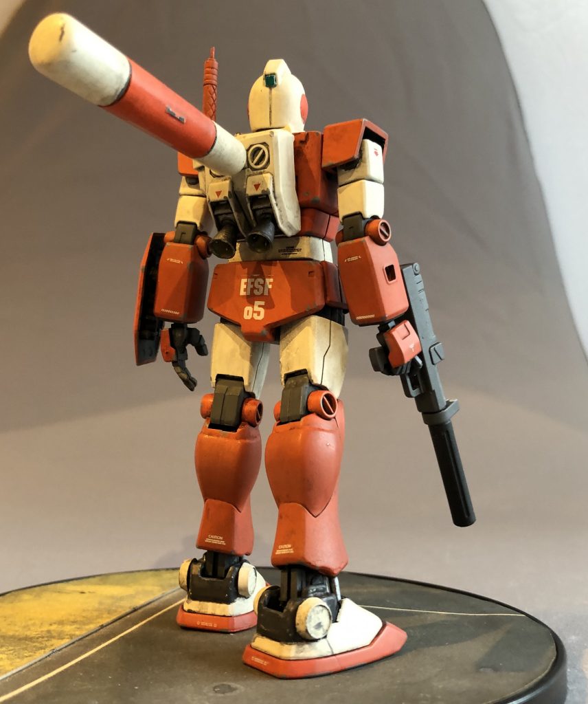 ということで、軽量化されているとはいえ戦場でブンブンふかしてそうなので、プロペラントを増設してあげました。接続はネオジム磁石です。