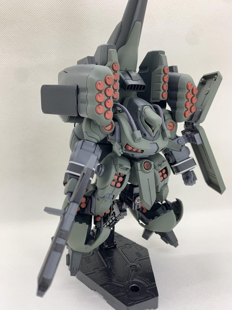 ブースターポッドが大きすぎて画角に収まりきらんとです。