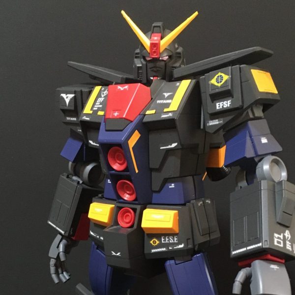 HGサイコガンダム　ティターンズカラー　