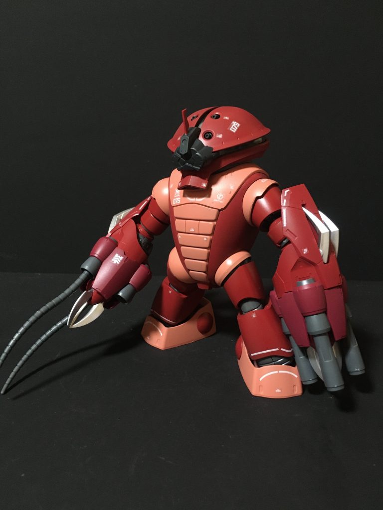 おまけでゴーグル装備バージョンです。