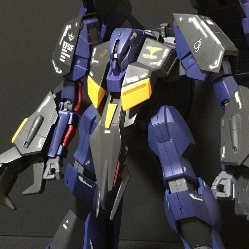 HGメッサーラ ティターンズカラー ｜ロメオ８さんのガンプラ作品 