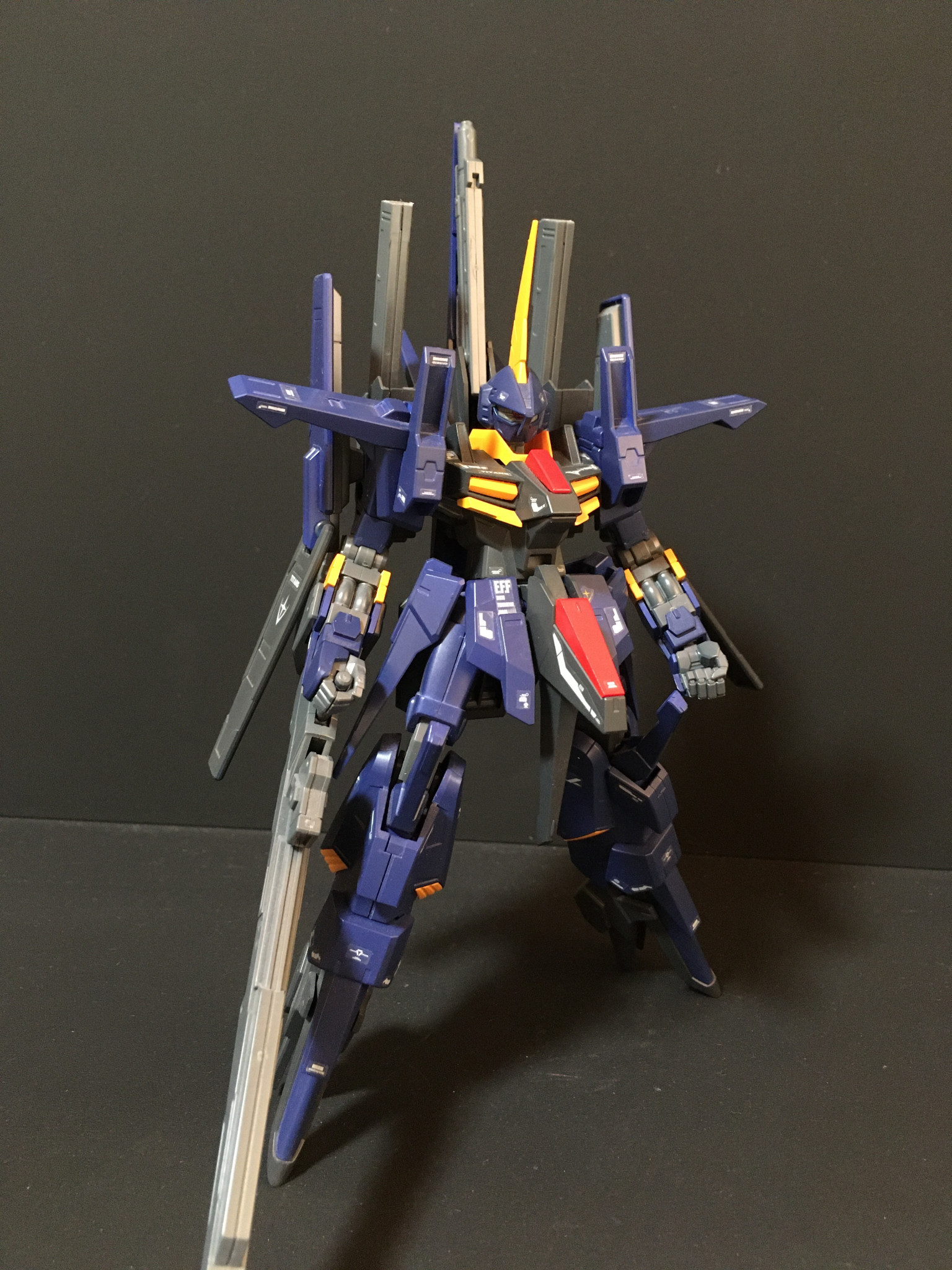 HGバーザム Zカスタム｜ロメオ８さんのガンプラ作品｜GUNSTA（ガンスタ）