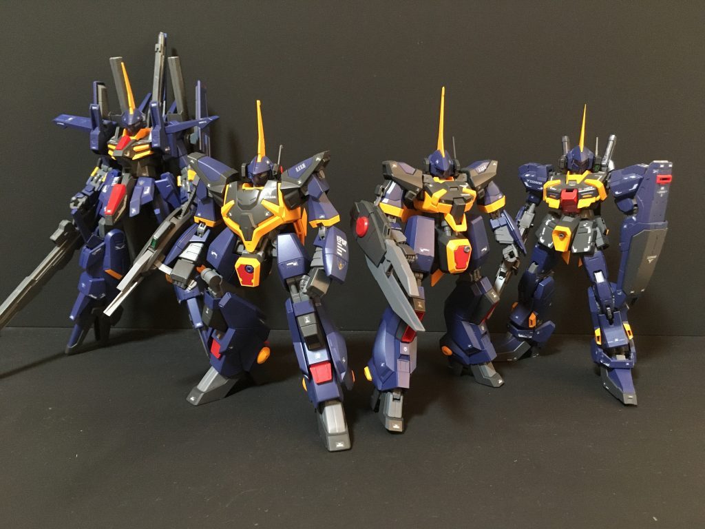 HGバーザム AOZ ver. ｜ロメオ８さんのガンプラ作品｜GUNSTA（ガンスタ）