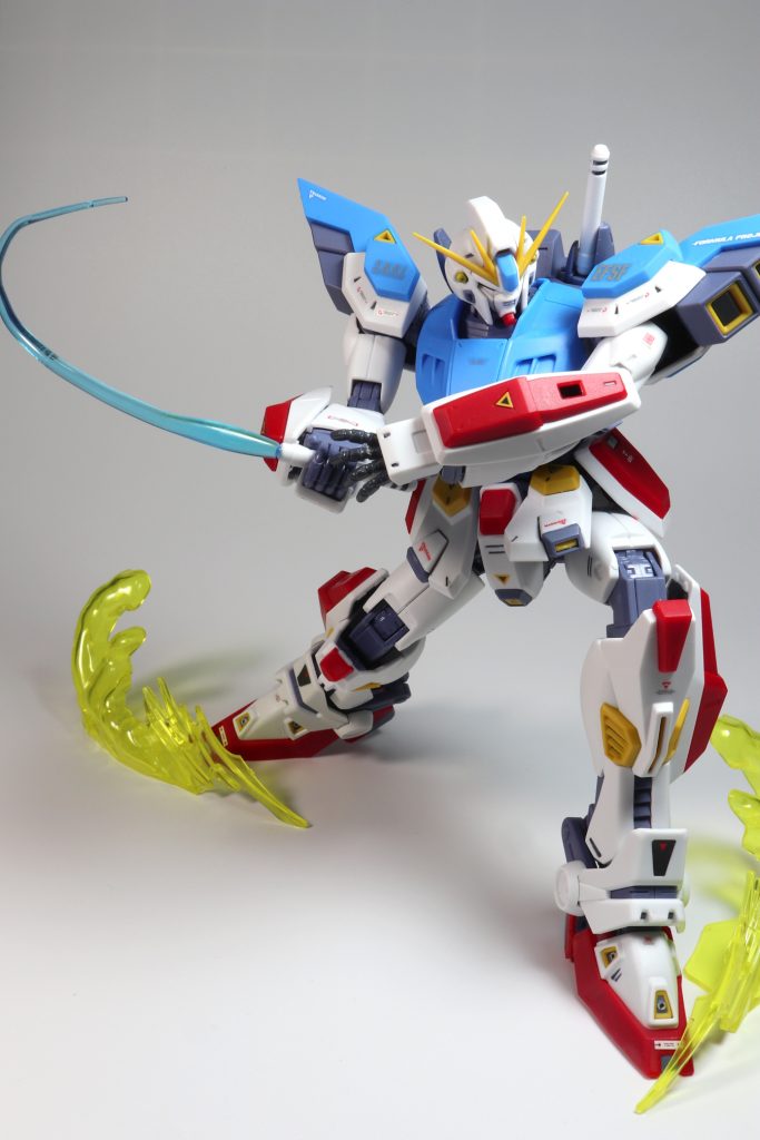 ビームサーベル切り付け！某ガンダムウォーのカードイラストを参考にしました懐かしや