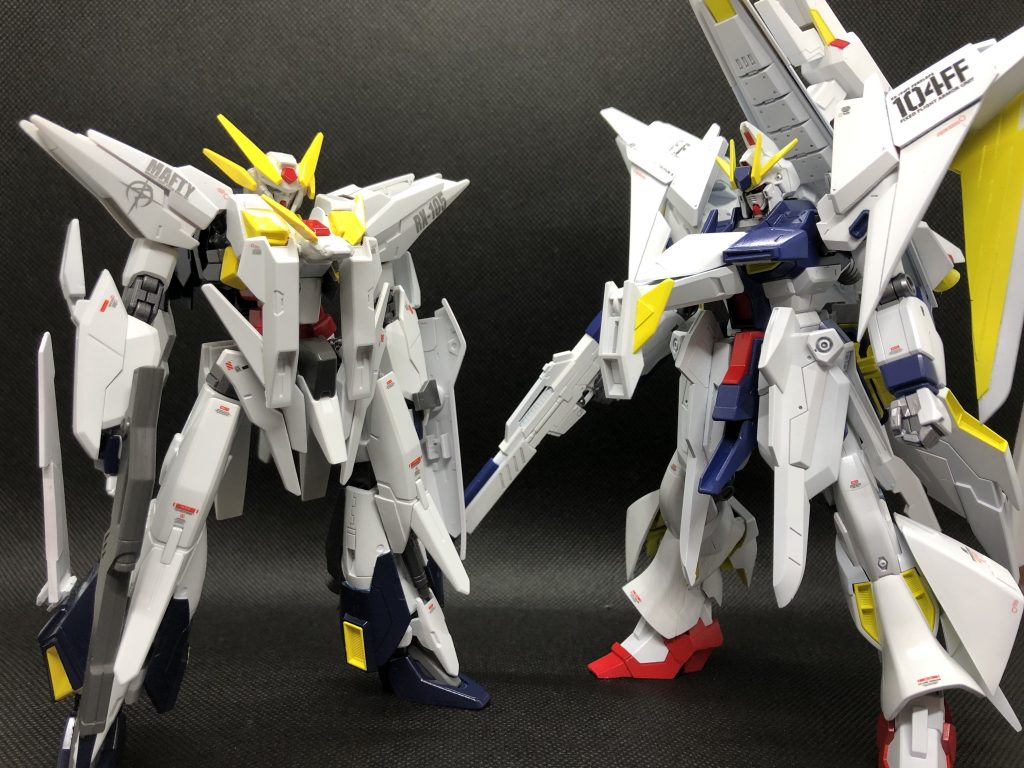 デーイダメイヤー(ペーネロペー)と。白色にXiはMSホワイト、デーイダメイヤーはピュアホワイト使って少し印象を変えてます。