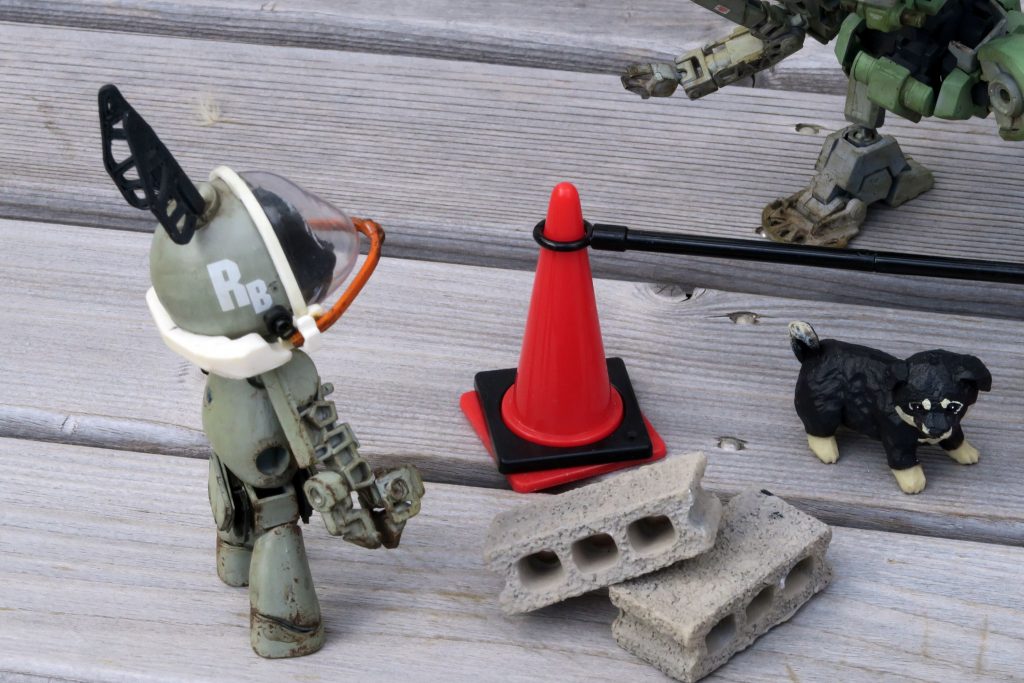 1/12サイズの小物と相性がいいです尻尾つけたいですね