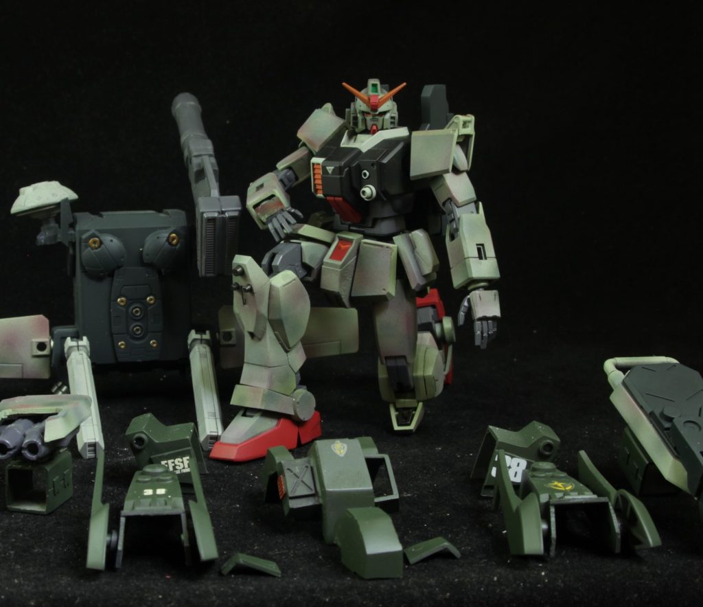 フルアーマー陸戦型ガンダム–7枚目/制作者：moubook