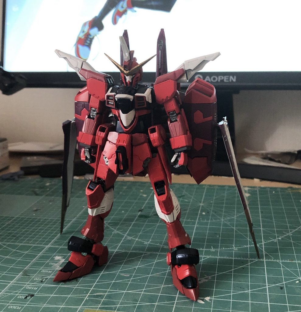 デカールを貼る前の状態。デカールは市販のハイキューデカールを中心に使用しています。