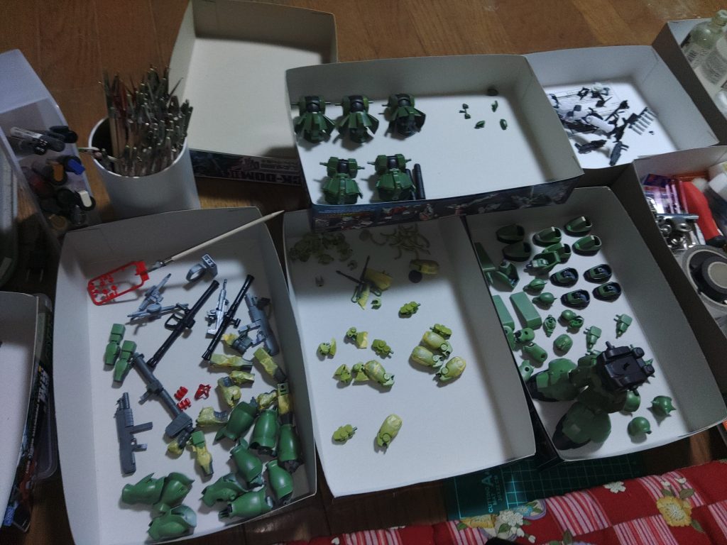 数が多いので苦戦してました。