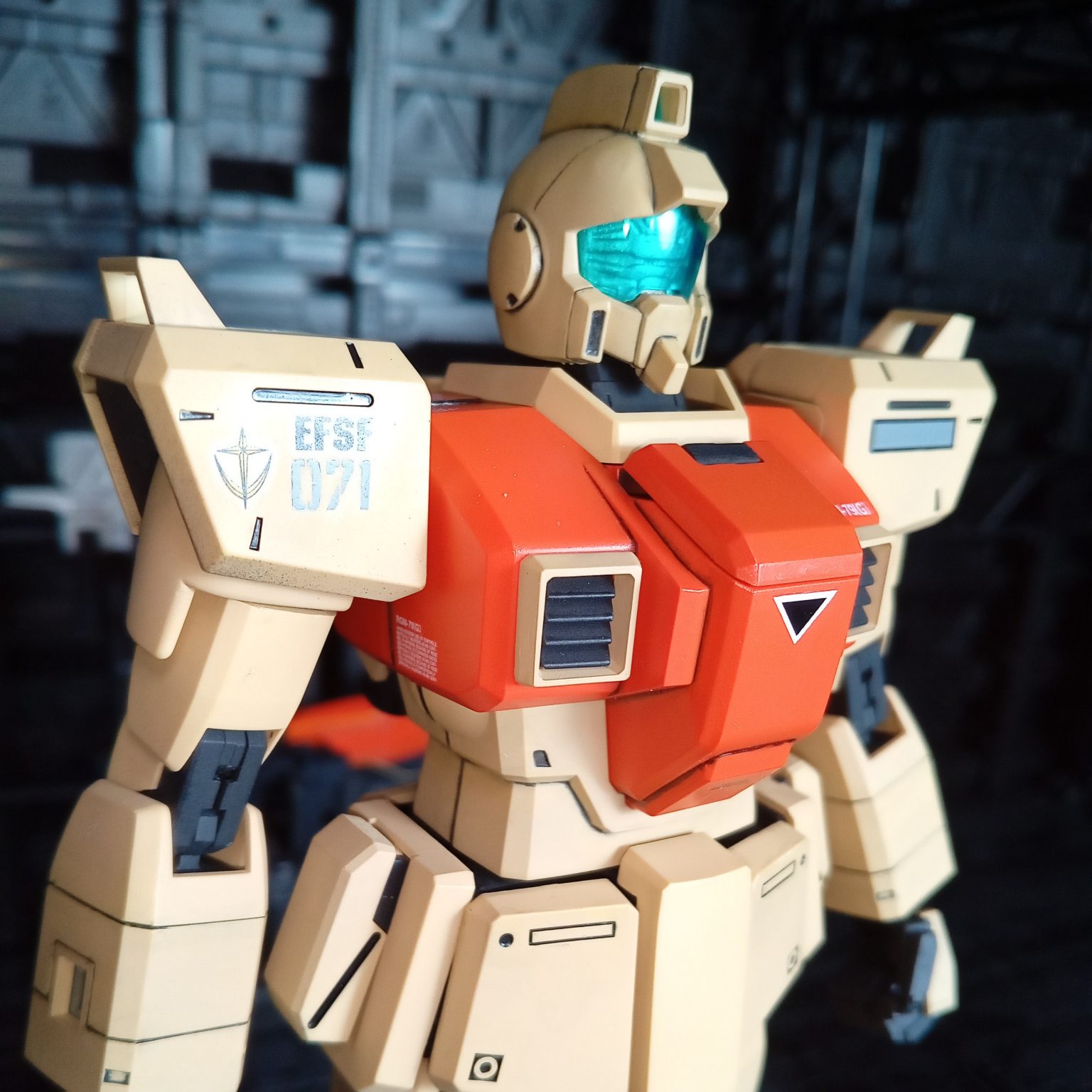 MG 陸戦型ジム｜naononeoさんのガンプラ作品｜GUNSTA（ガンスタ）