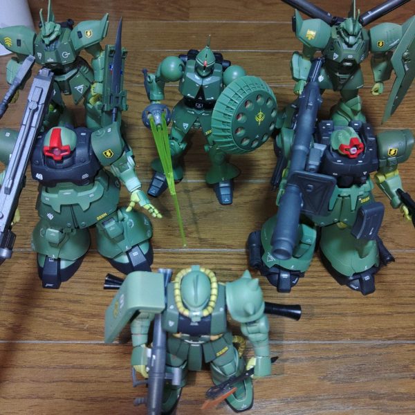 グリーンカラー設定