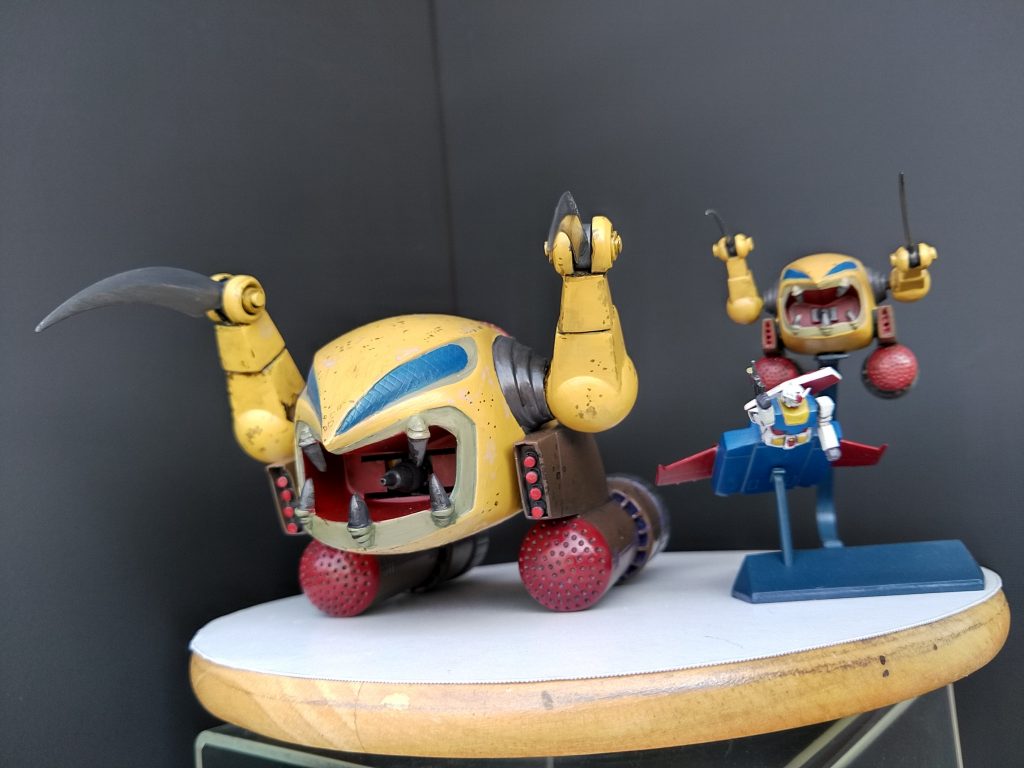 『ガォ~』って感じ🤭顔面凶器。