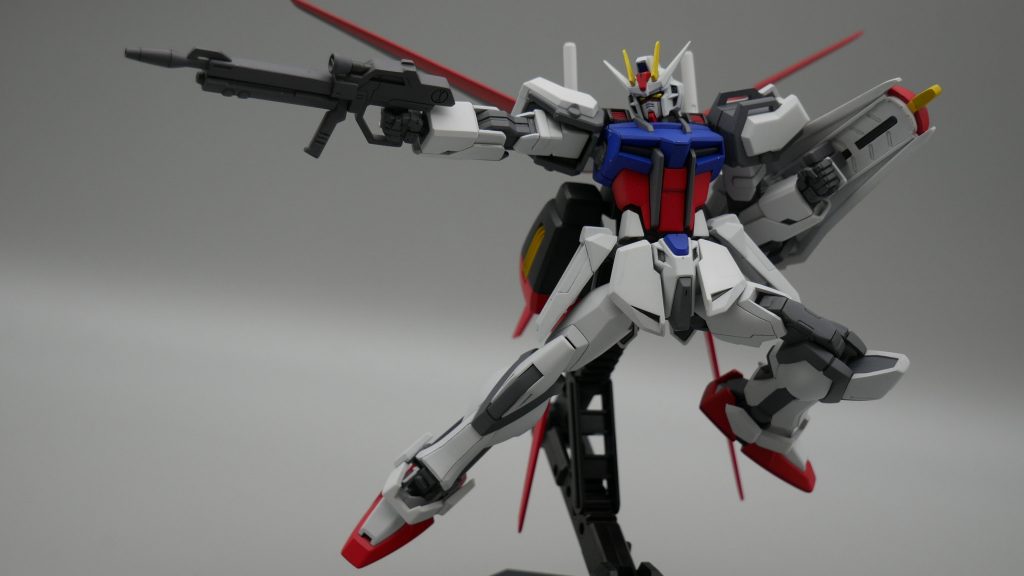 エールストライク！地味にバーニアにモールド足したりしたのですが、まったく見えないのでやったけどなかったことにしました。かなしい。