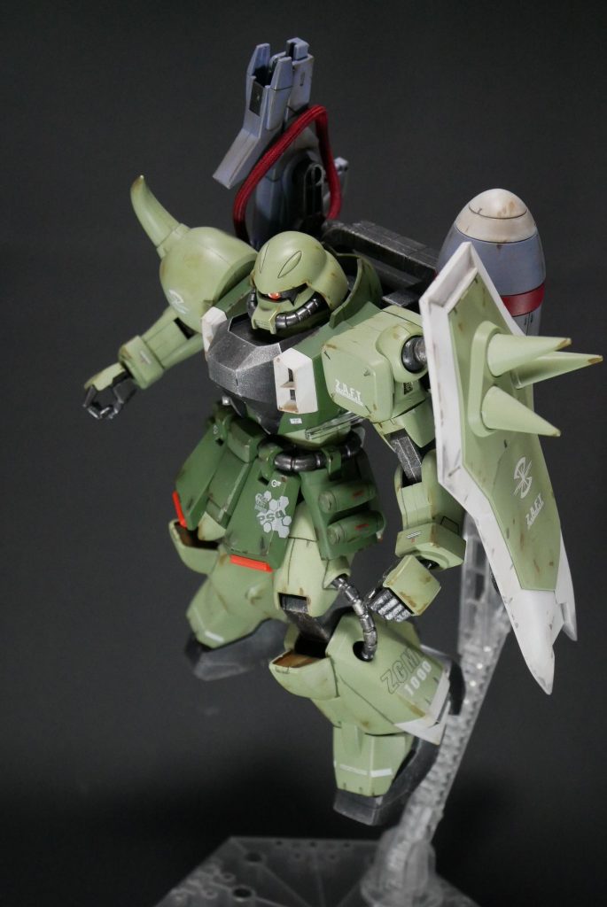 ガナーザクウォーリア!!リナ・マリア機に負けません!!!