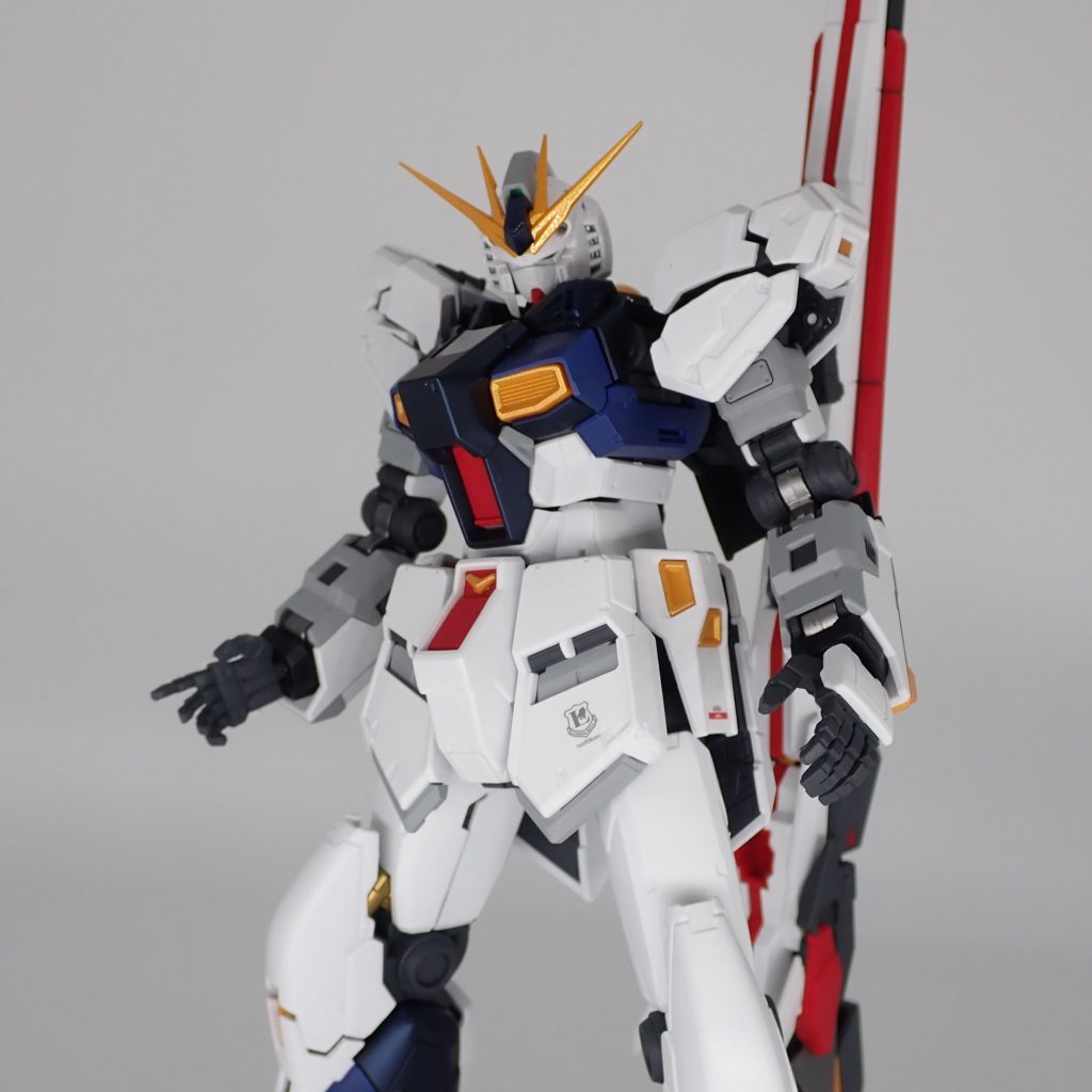 ニューガンダム　FF–2枚目/制作者：アンジェロのプラモデル工房