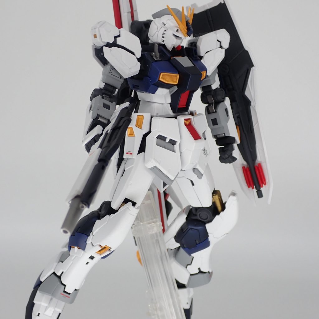 ニューガンダム　FF–4枚目/制作者：アンジェロのプラモデル工房
