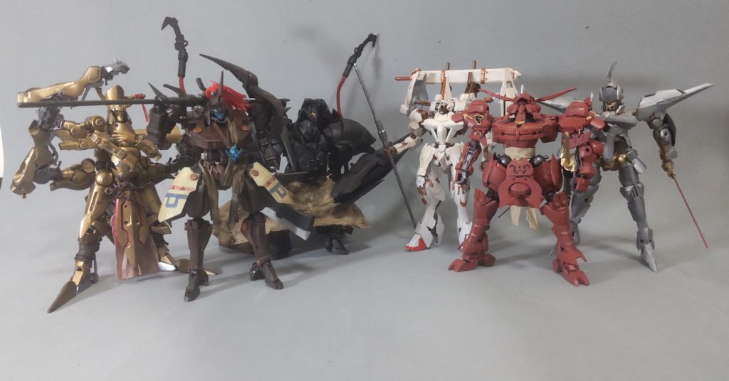 ガンプラで作るナンチャッテ聖刻1092操兵シリーズも6体目になりました。