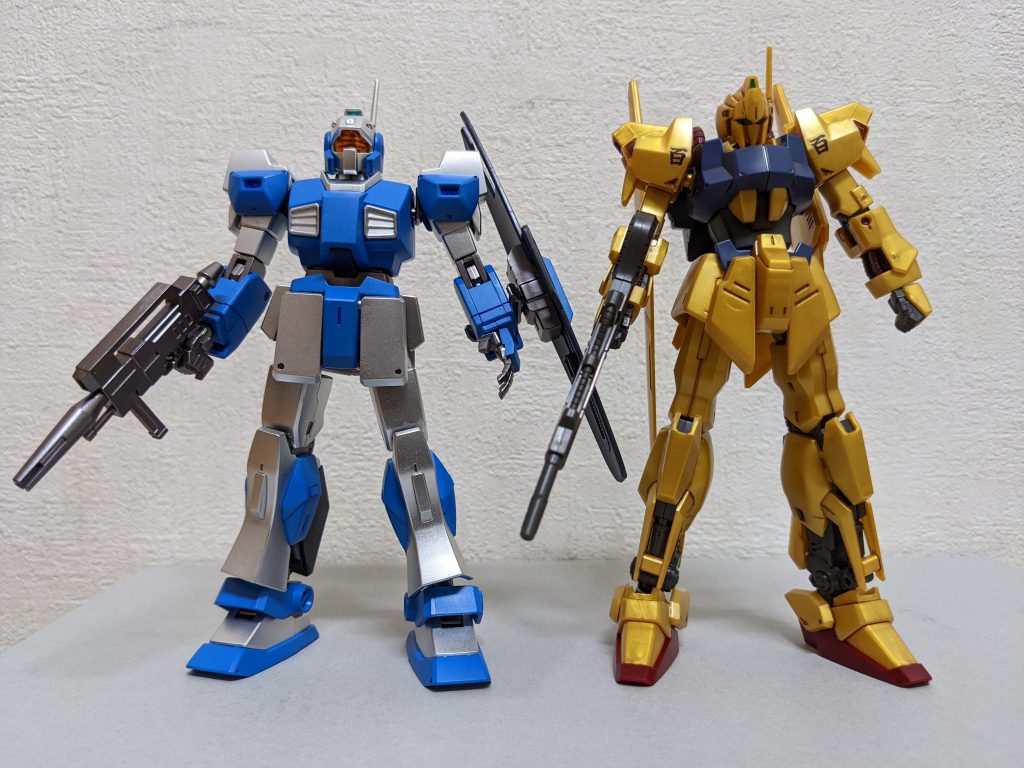 百式パイセンとのツーショット頭デカッ!!ってか、百式が小さ過ぎ❓