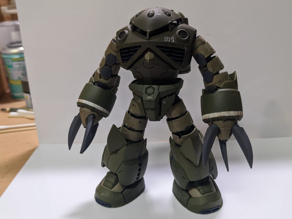 RGなのでそのまま組み立ててます。