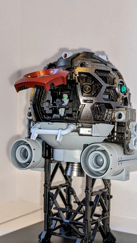 MGと言ったら内部フレーム！美しすぎて最高。フレームはみんな大好き黒鉄色。