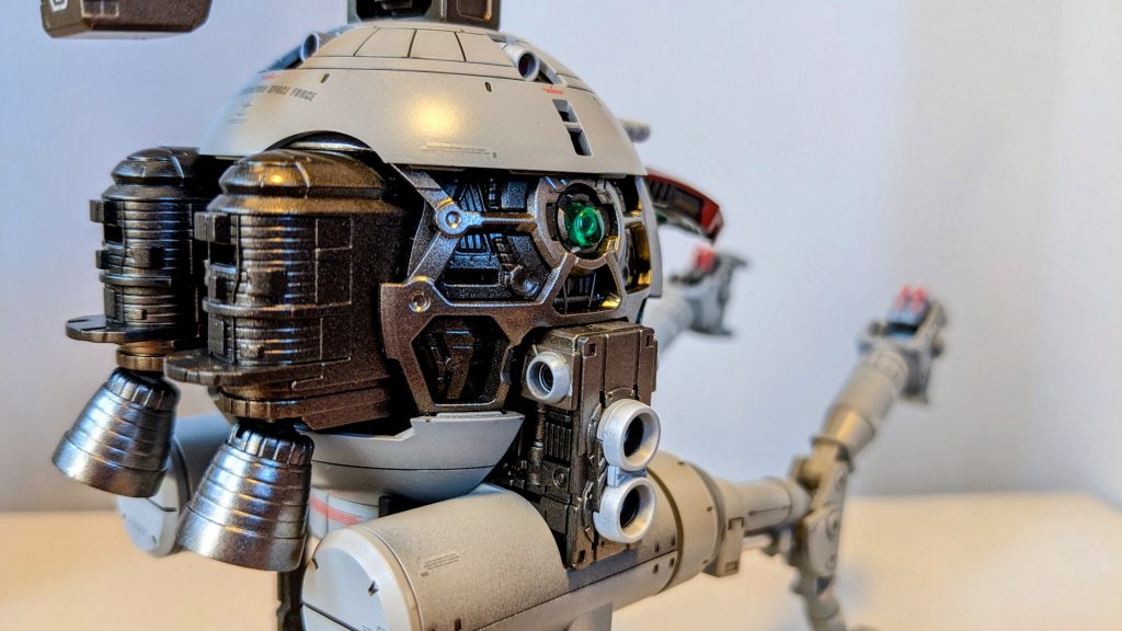 バーニアはキラキラさせたい系統の人です。ボールのポージングってなんかどうしたらいいか分かりません…