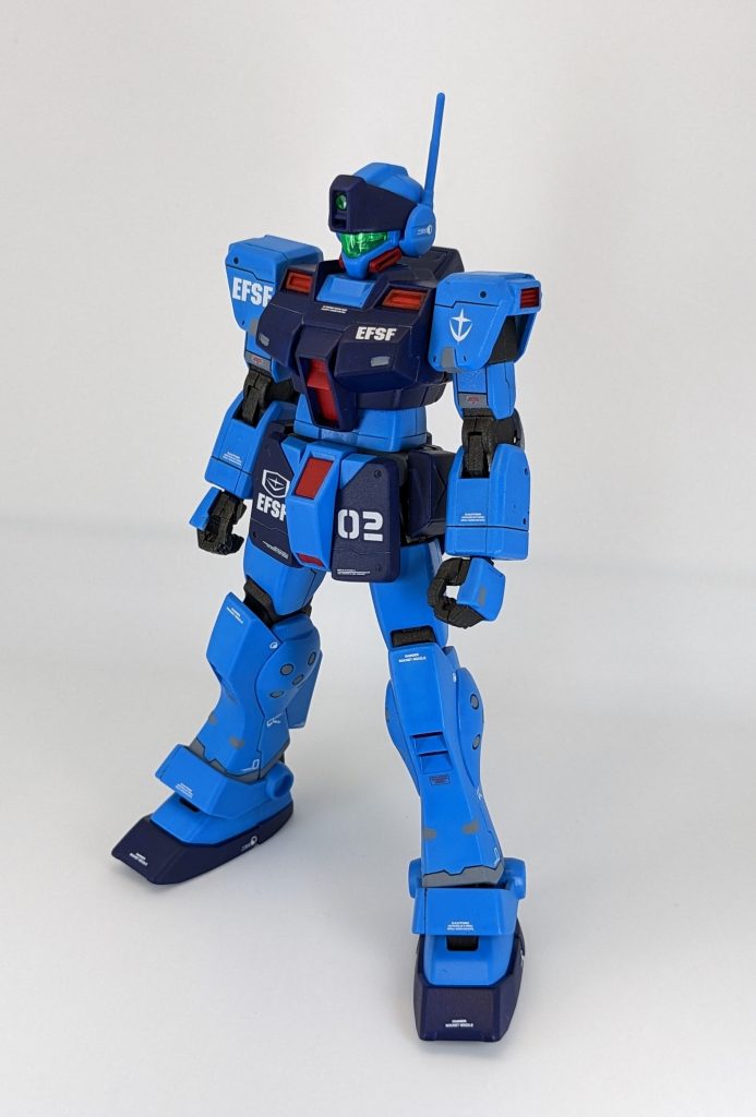 ジムスナイパーⅱ（筆塗り全塗装)–2枚目/制作者：しゃかもと