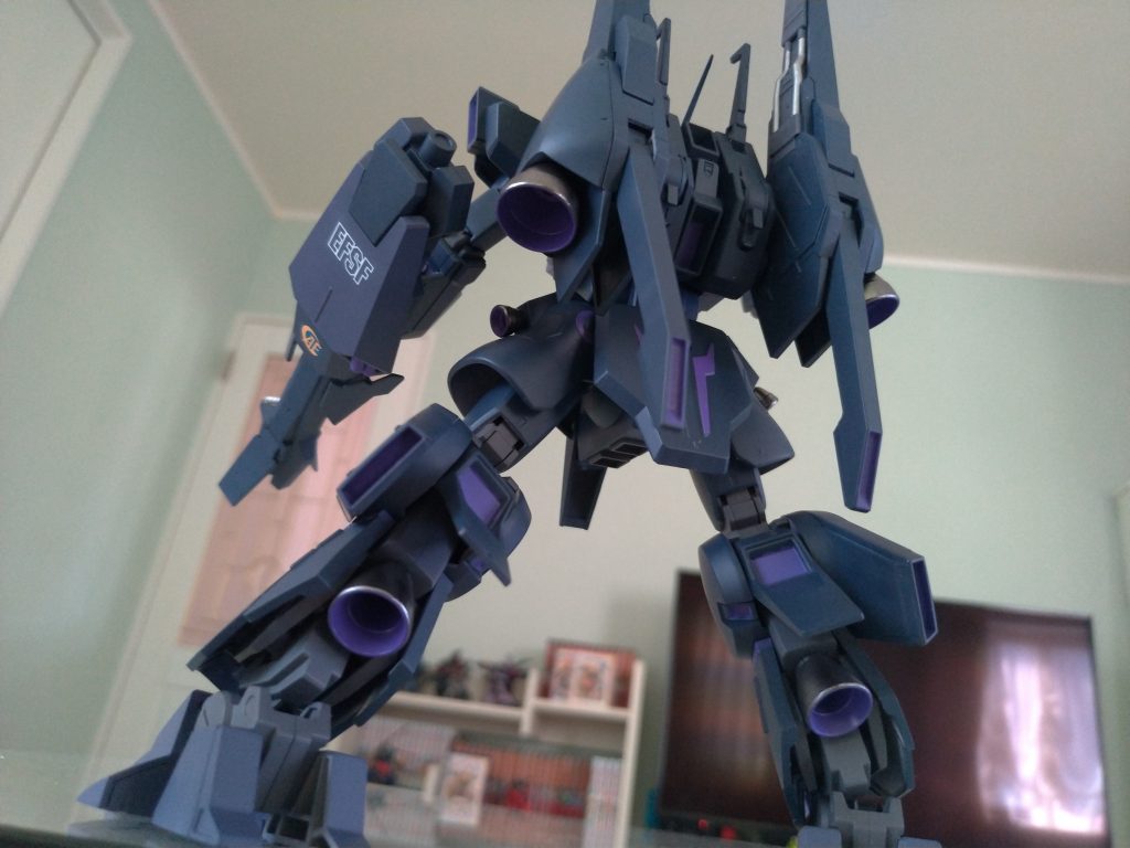 バーニア外側はスターブライトアイアンでテカテカしてとても綺麗。内側は紫色だけどほとんど分からない!自己満ですね。ハハハ…