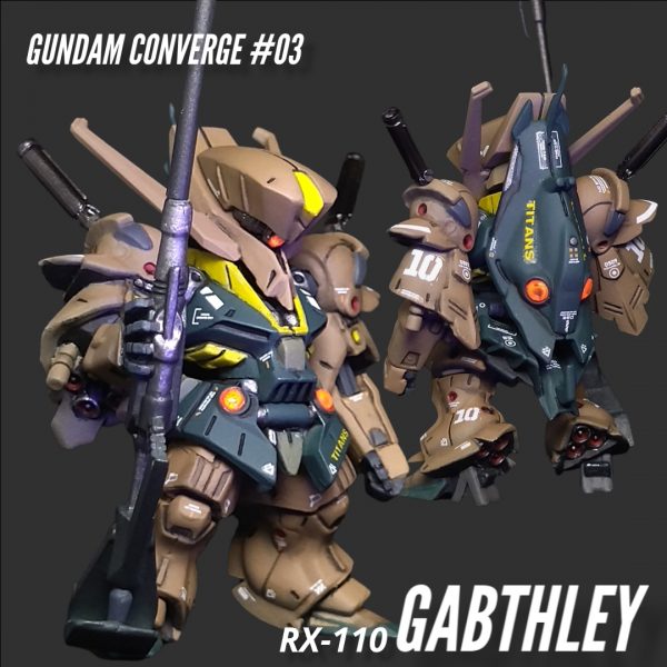 ガブスレイ　ガンダムコンバージ改修