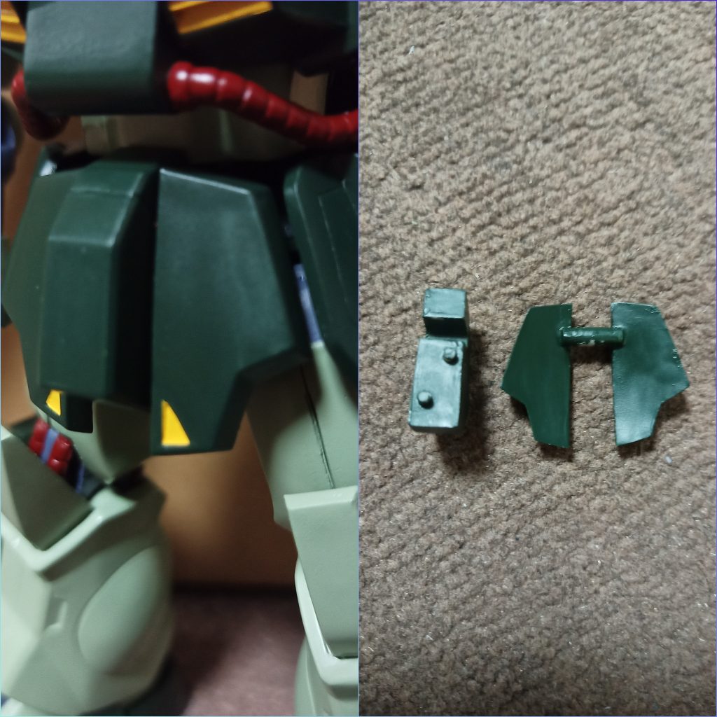 フロントアーマーの造りどうなってんのかな?と思って見てみたらこんな鬼仕様だったので