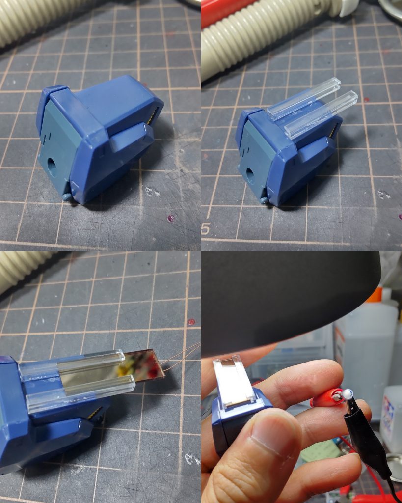 パネルが小さい分、肩の幅でも短い箇所は収まってます。パネルを割るわけにはいかないので仕方ないですが。