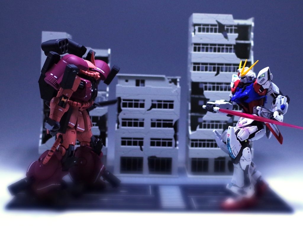 　《 動画 》ザクアメイジングVSビルドストライク　–4枚目/制作者：だんくら工房・mk戦車