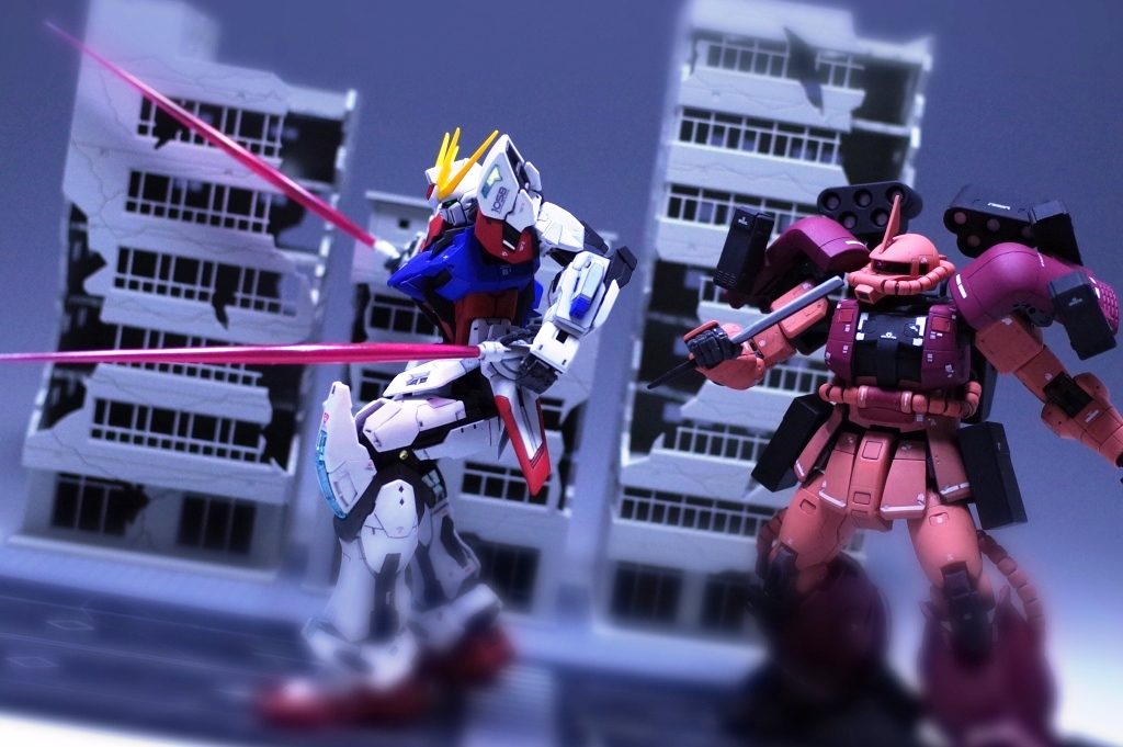 　《 動画 》ザクアメイジングVSビルドストライク　–5枚目/制作者：だんくら工房・mk戦車