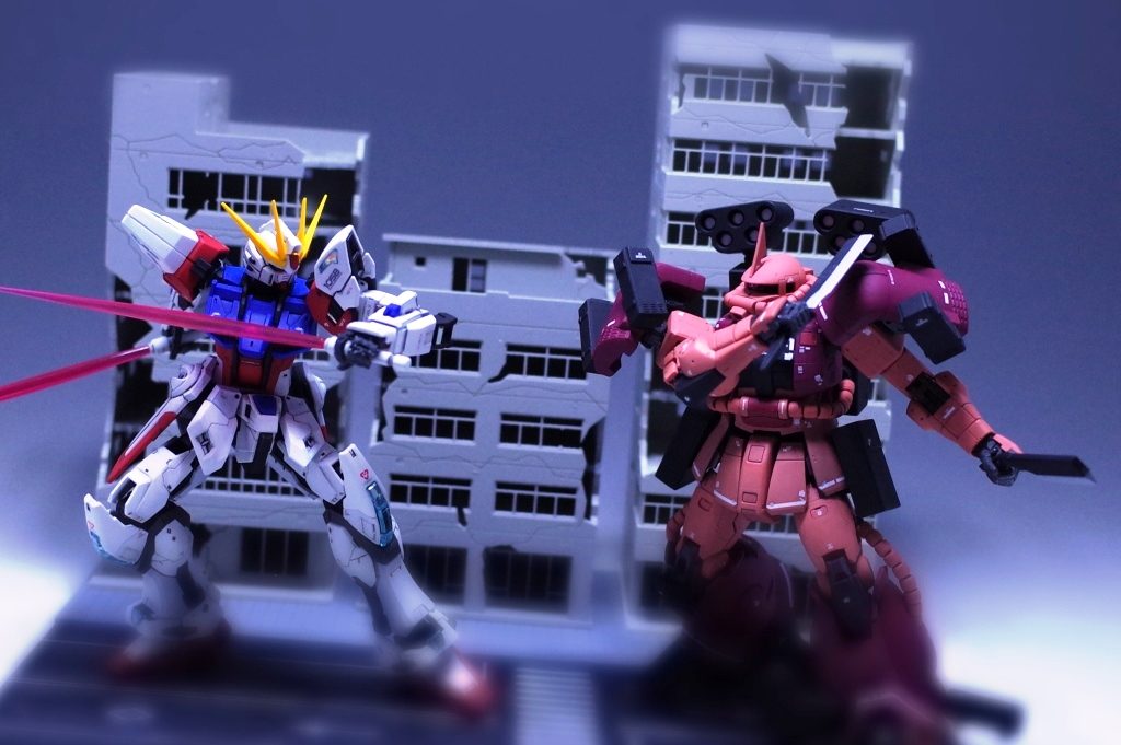 　《 動画 》ザクアメイジングVSビルドストライク　–2枚目/制作者：だんくら工房・mk戦車