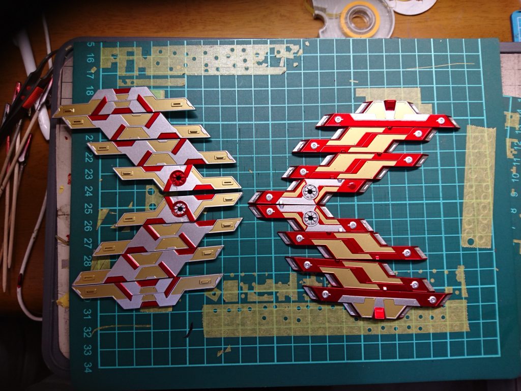 塗り分けが大変でした💦