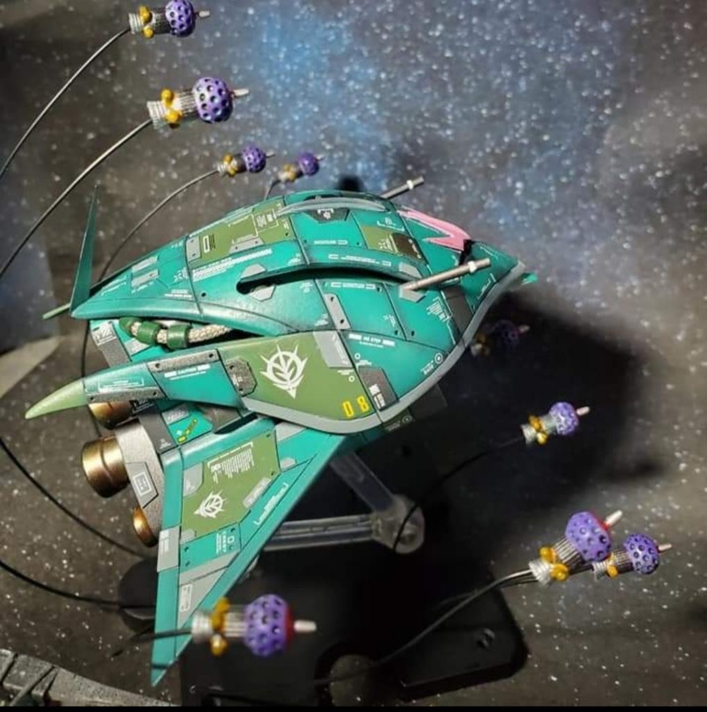 なんちゃってRG……ララア専用モビルアーマー…(エルメス)–3枚目/制作者：マ～房