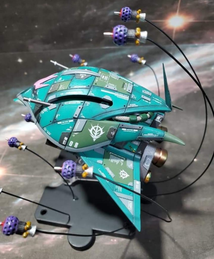 なんちゃってRG……ララア専用モビルアーマー…(エルメス)–2枚目/制作者：マ～房