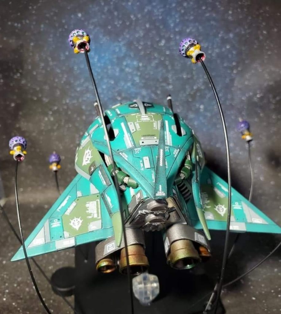 なんちゃってRG……ララア専用モビルアーマー…(エルメス)–4枚目/制作者：マ～房