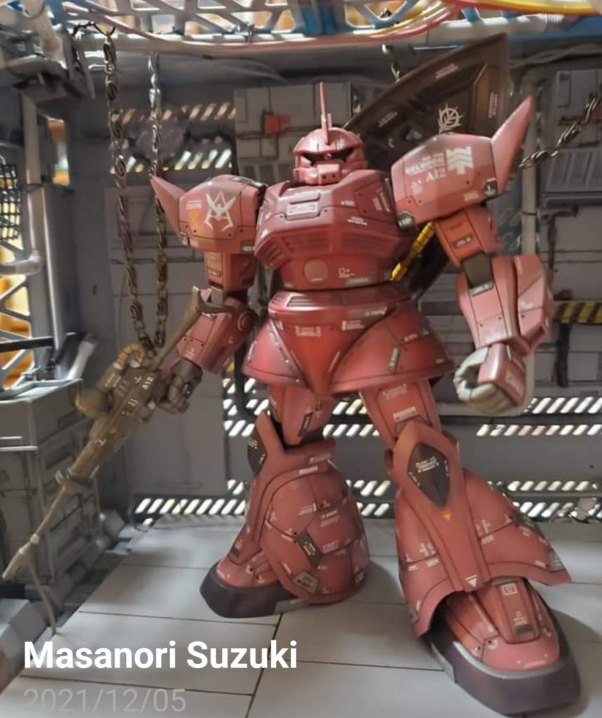 シャア専用ゲルググ–2枚目/制作者：マ～房