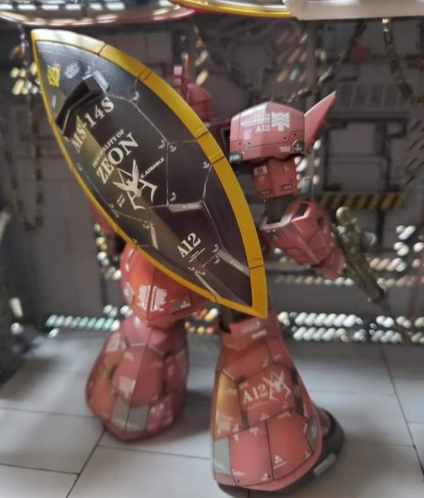 シャア専用ゲルググ–3枚目/制作者：マ～房