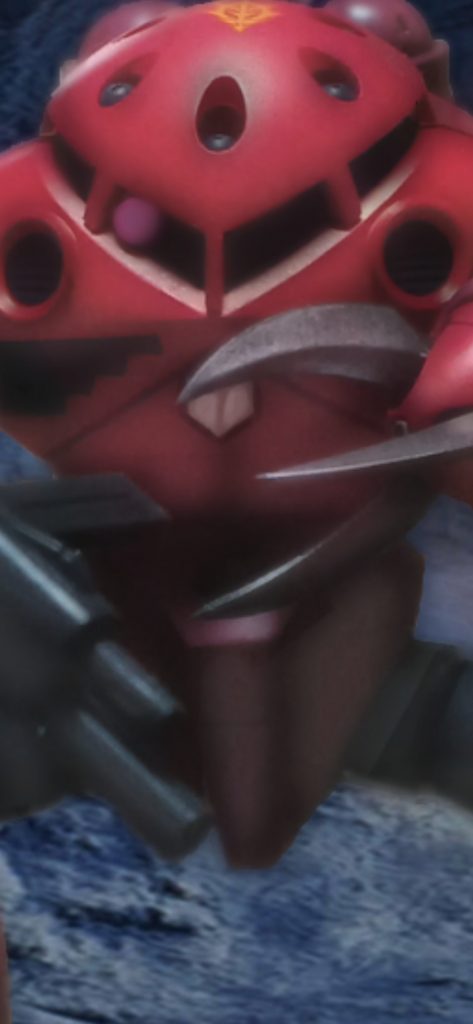 ジャブローに散りそう–3枚目/制作者：ワイルドタナカ