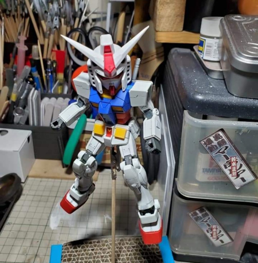 SDの頭着けてみた(笑)