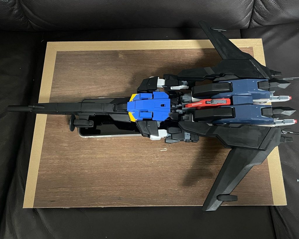 Gフォートレス形態の仮組み。