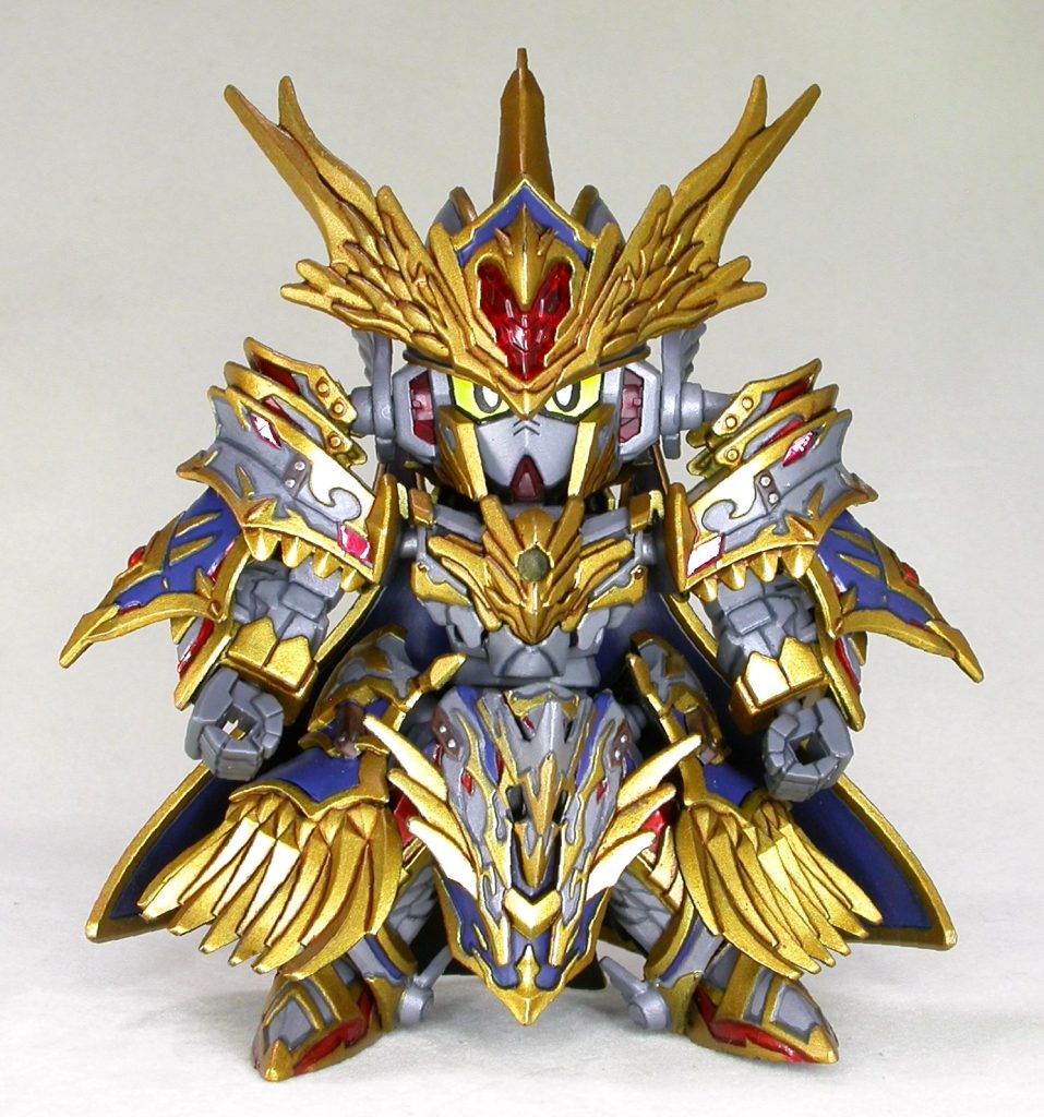 正面写真。予定より目元が凛々しくなりすぎましたがまあ満足です。