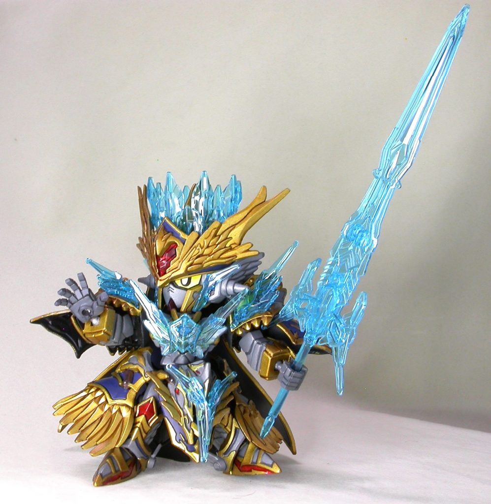 クリアパーツフル武装。パール掛けるのも考えたのですが素材の味わいを感じたかったのでそのままです。