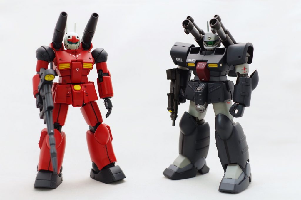 ガンキャノンとツーショット。最後までご覧いただきありがとうございました！